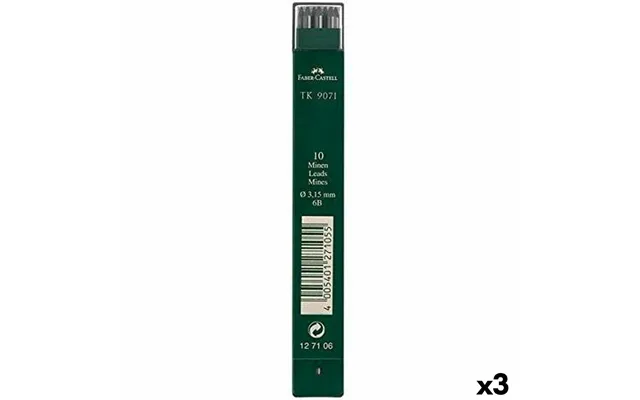 Faber-castell Blyminer 3,15 Mm 6b - 3 Stk.