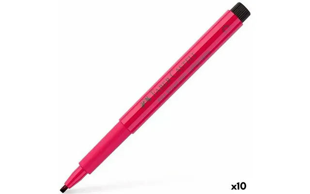 Faber-castell Pitt Artist Kalligrafimarkør - Hot Pink 10 Stk