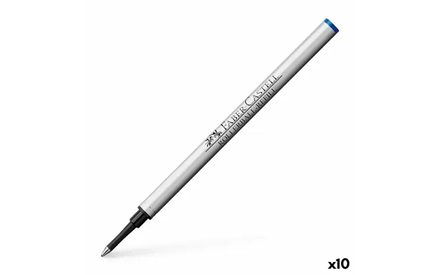 Faber-castell Rollerball-refill 0,5 Mm - Blå, 10 Stk.