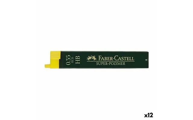 Faber-castell Super-polymer Blyantsmine Hb 0,3 Mm - 12 Stk