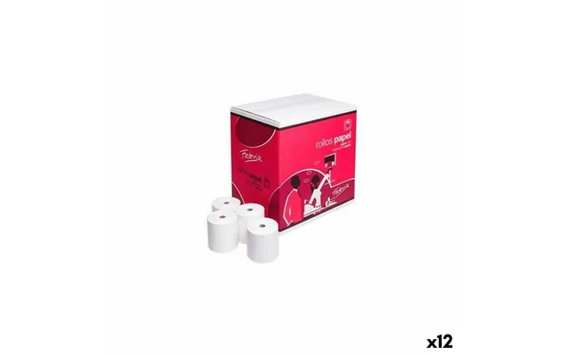 Fabrisa Termisk Papirrulle - Hvid 57 × 35 Mm, 12 Pk
