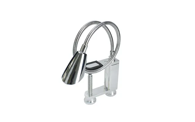 Ferrestock Campinglampe I Aluminium - Fleksibel Med Eu-stik