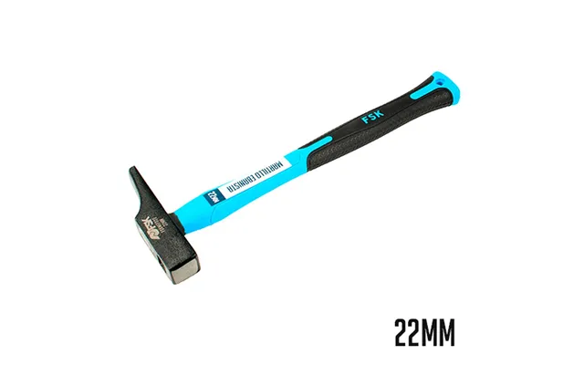 Ferrestock Hammer Ø 22 Mm - Smedet Stål Med Glasfiberhåndtag