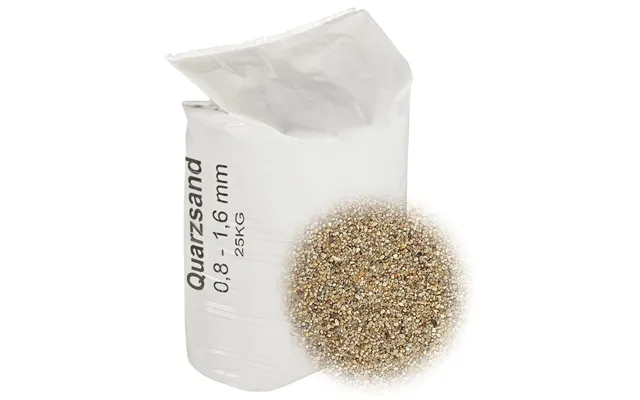 Filtersand 25 Kg 0,8-1,6 Mm