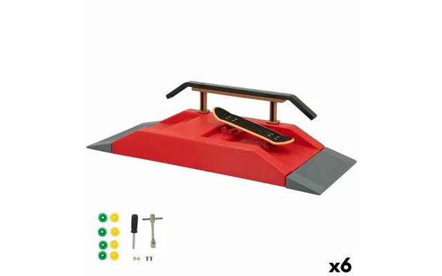 Fingerskateboard Sæt - 6 Enheder