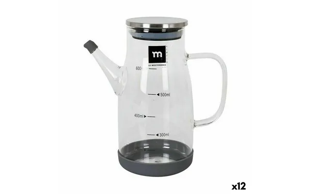 Flakon I Borosilikatglas Og Rustfrit Stål - 600 Ml 12 Stk.