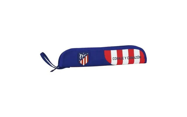 Fløjteholder Atlético Madrid - Rød Blå, Polyester 300d