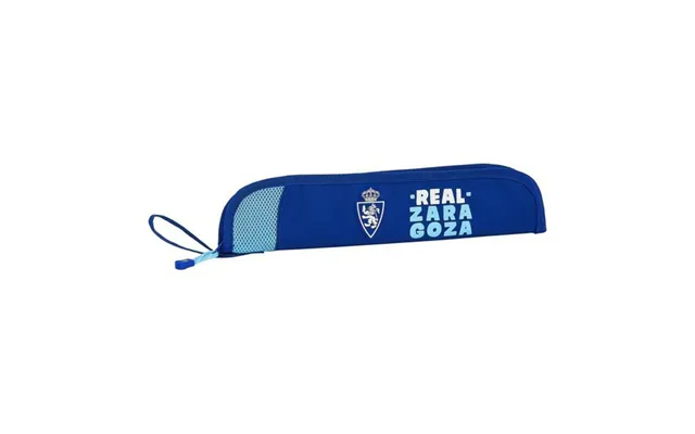 Fløjteholder Real Zaragoza - Blå Polyester, 2 L