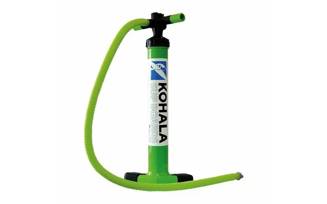Fodpumpe Til Paddleboard - Manuel Double Action, 30 Psi Grøn