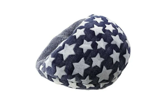 Fodvarmer Med Stjerner 119642 - Marineblå, 100 % Polyester