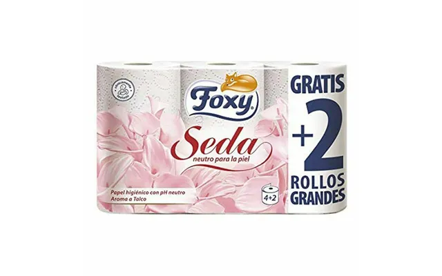 Foxy Seda Ph Neutro Toiletpapir 3-lags 6 Ruller