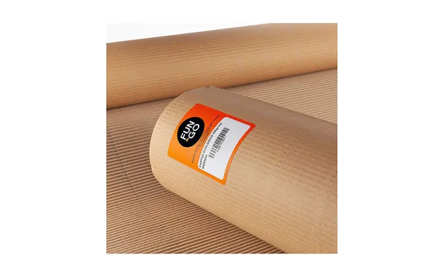 Fun&go Økologisk Bølgepap 0,9 × 10 M - Brun