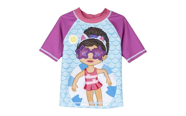 Gabby's Dollhouse Bade T-shirt Til Børn - 3 År, Multifarvet