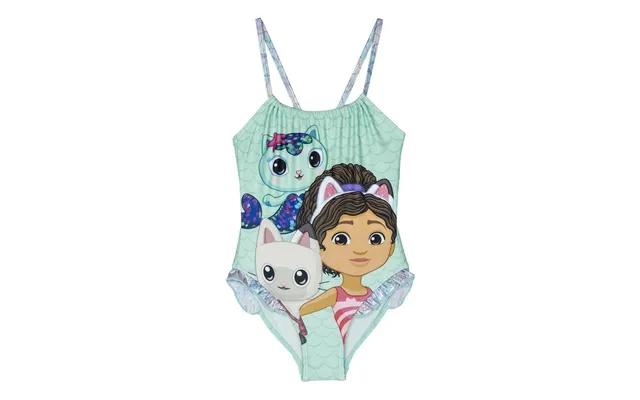 Gabby's Dollhouse Badedragt Til Piger, Multifarvet - 3 År