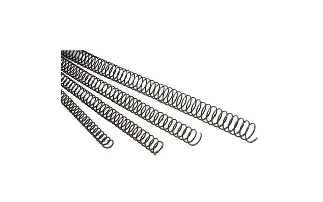Gbc Indbindingsspiraler, Metal, Sort, Ø 16 Mm - 100 Stk.