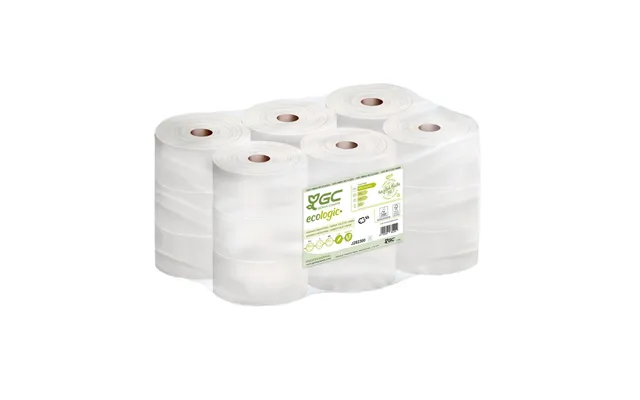 Gc Ecologic Toiletpapir Ø 17 Cm - 18 Ruller, 2-lags