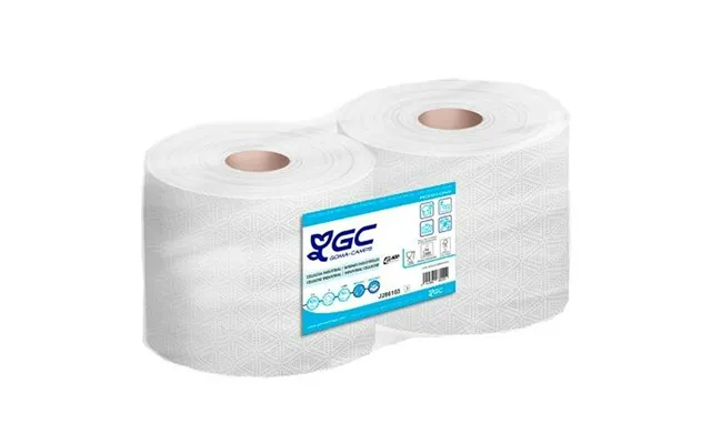 Gc Toiletpapir Industri Ø 33 Cm - 2-lags, 2 Ruller
