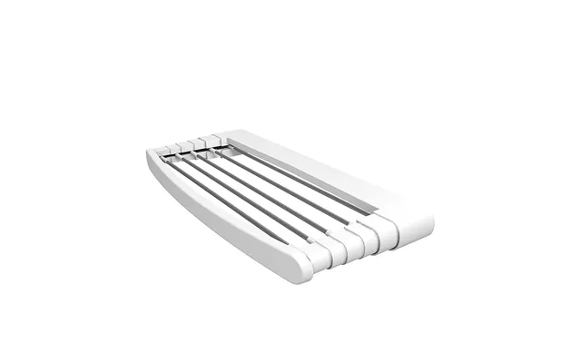 Gimi Telepack 70 Indtrækkelig Tørresnor, Vægmonteret - Aluminium Hvid, 5 M 70 × 30 × 6 Cm
