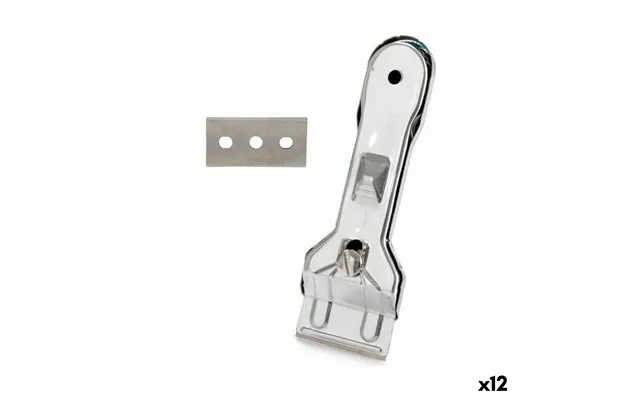 Glaskeramisk Skraber Kinvara - Sølv, Metal 12 Stk.