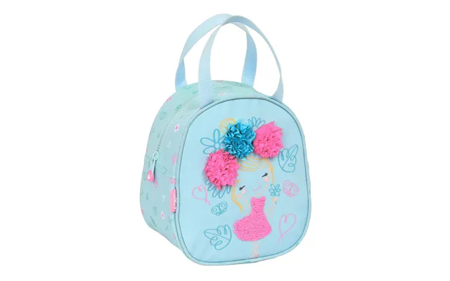 Glow Lab Termomadkasse Cute Doll 19 × 22 × 14 Cm - Lyseblå