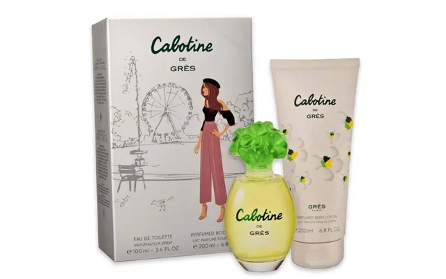 Gres Cabotine Coffret Duo - Parfumesæt Til Kvinder, Edt 100 Ml Bodylotion 200 Ml