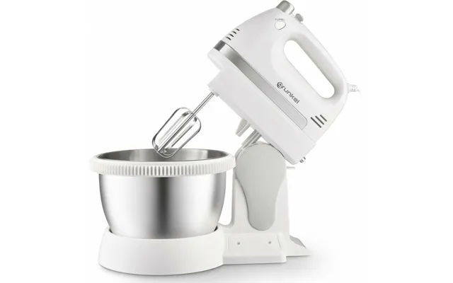 Grunkel Am-350turbo5bowl Håndmixer Med Skål - 350 W, Hvid