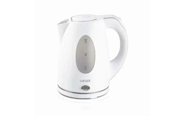 Haeger Ek-15w.026a Elkedel 1,5 L - Hvid, Rustfrit Stål, 2.200 W