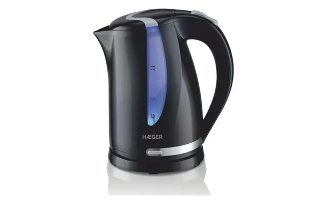 Haeger Vandkedel Ek-22b.023a - Sort, Rustfrit Stål, 1,7 L, 2