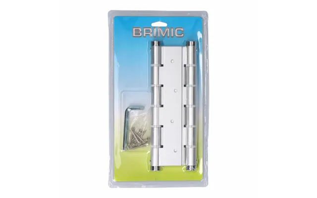 Hængsel Double Action Micel Bs10 - Sølvfarvet Aluminium
