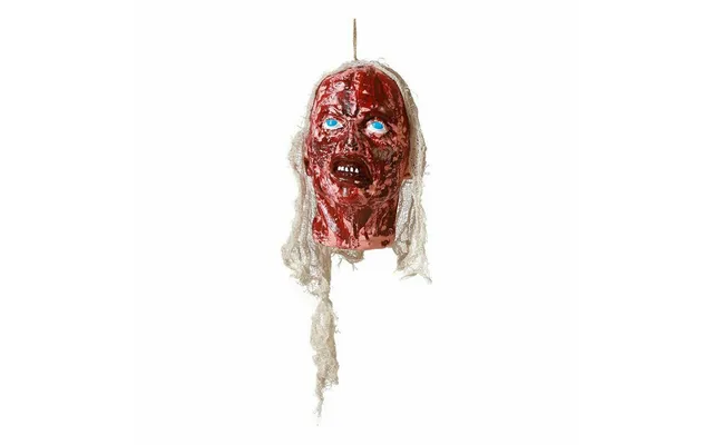 Halloween Dekoration - Blodigt Hoved Til Ophæng