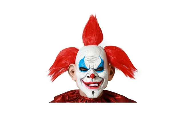 Halloween Maske - Mande Klovn I Latex
