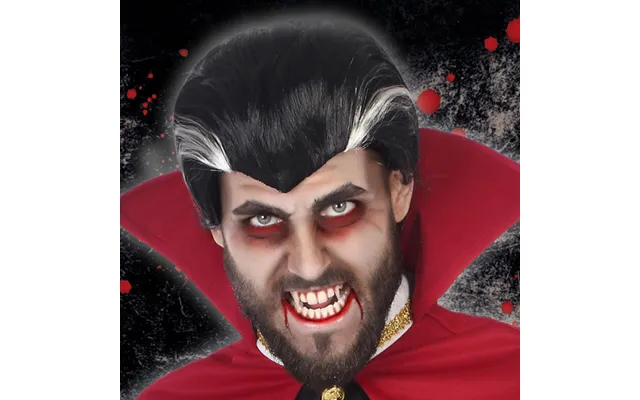Halloween Paryk - Brunette Polyester