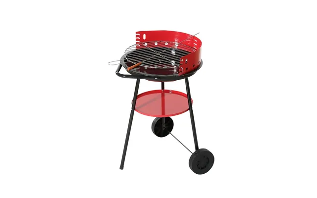 Havegrill 44 × 73 Cm - Rød Sort