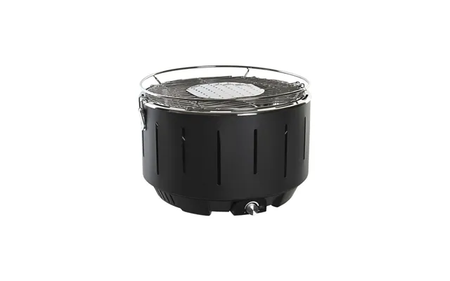 Havegrill - Stål Og Pvc, Sort Sølv 34,5 × 34,5 × 25 Cm
