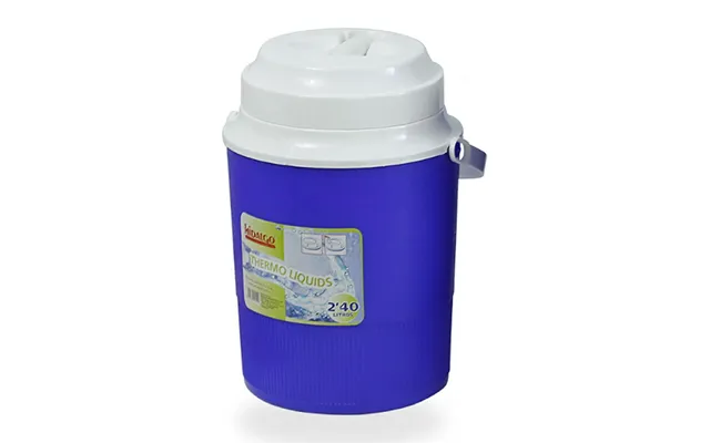 Hidalgo Termoflaske Med Skruelåg, Blå - 2,4 L
