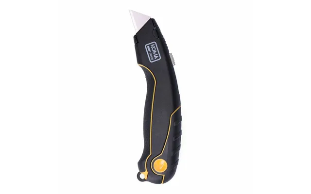 Hobbykniv Koma Tools - Retraktil I Aluminium Abs, Sort