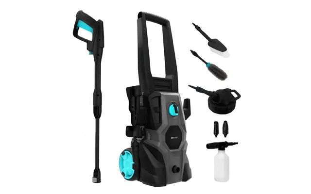 Højtryksrenser Hydroboost 1600 Car&garden - Sort Grå, 1600 W