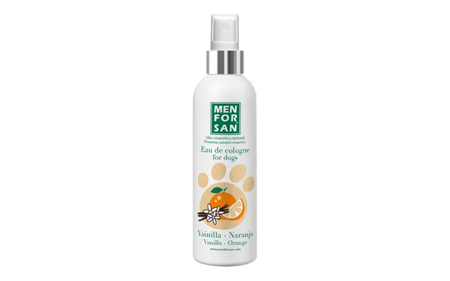 Hundedeodorant Menforsan Eau De Cologne - Vanilje & Orange 125 Ml