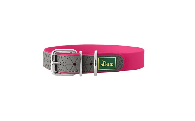 Hundehalsbånd Hunter Convenience Pink S M