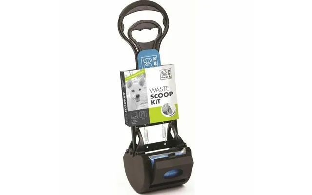 Hundepose-skimmer Mpets - Sort Blå Plastik, 38 × 12 × 10,5 Cm