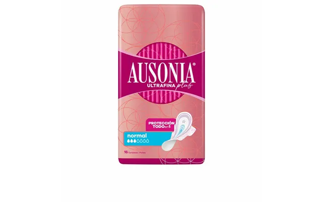 Hygiejnebind Med Vinger Ausonia Plus Ultrafina - 16 Stk.