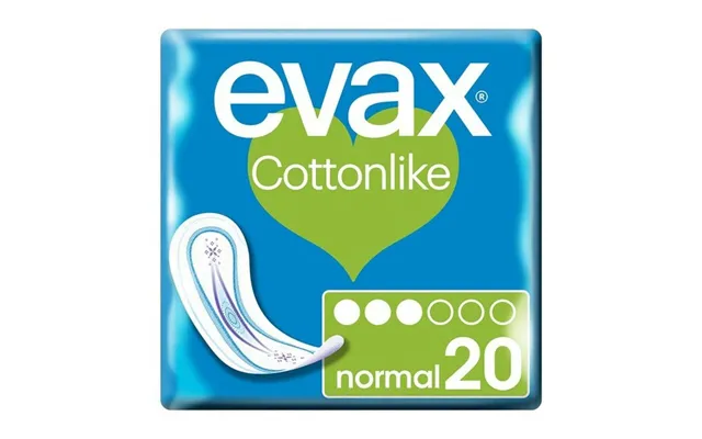 Hygiejnebind Uden Vinger Evax Cottonlike Normal - 20 Stk.