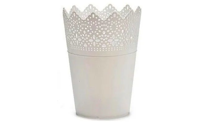 Ibergarden Urtepotte - Hvid Plastik, 15 × 18 × 15 Cm