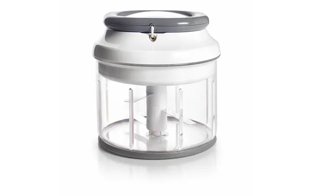 Ibili Rotary Minihakker 750350 - Rustfrit Stål Plast, Ø 12,5 X 13 Cm