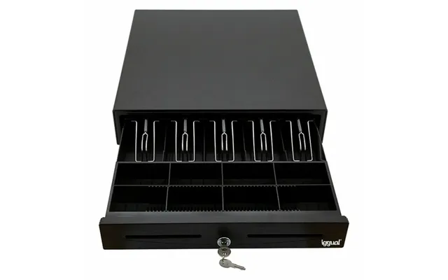 Iggual Kasseskuffe Igg316344 - Sort, Metal, Rj11