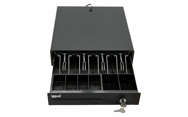 Iggual Kasseskuffe Igg316368 - Sort, 10 Rum