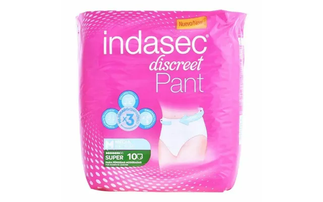 Indasec Discreet Pant Super - Medium 10 Stk