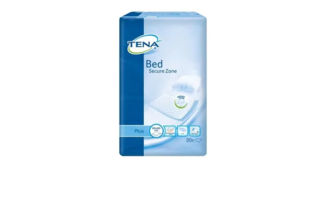 Inkontinensunderlag Tena Bed Secure Zone Plus 60 × 90 Cm - 20 Stk
