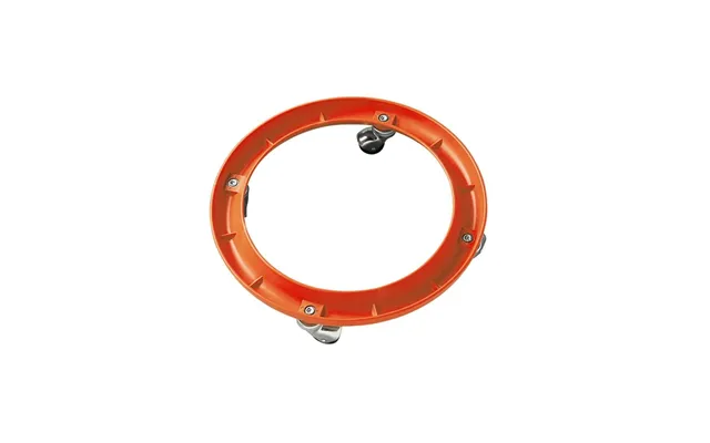Inofix Base Med Hjul Ø 31 Cm - Orange Pvc