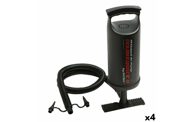 Intex Double Quick Ii Luftpumpe - 4 Enheder, Sort